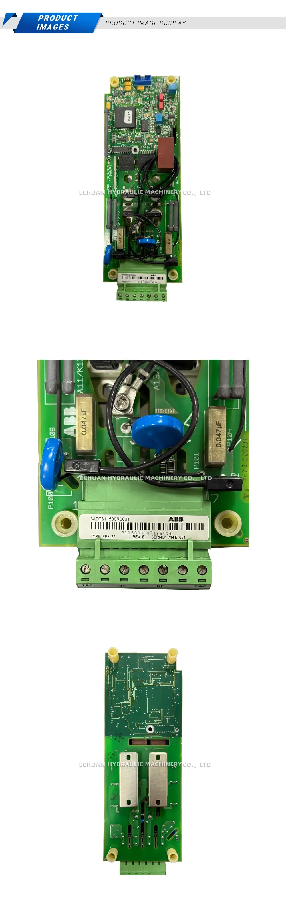 ABB FEX-2A Field Excitation Control Board Description