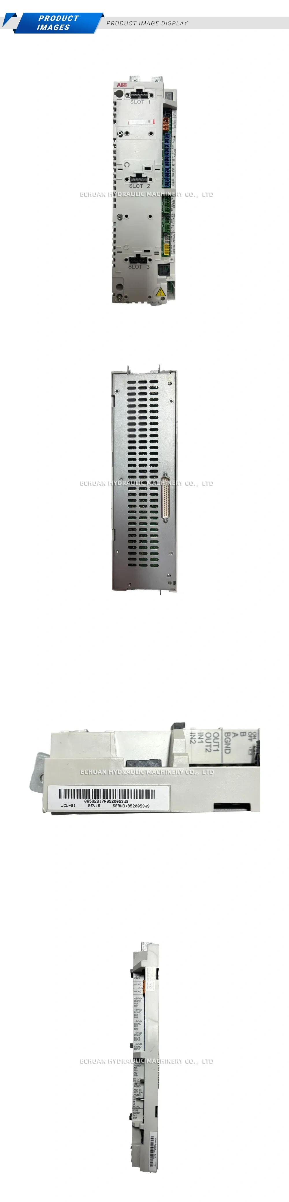 ABB JCU-01 Control Unit Module Description