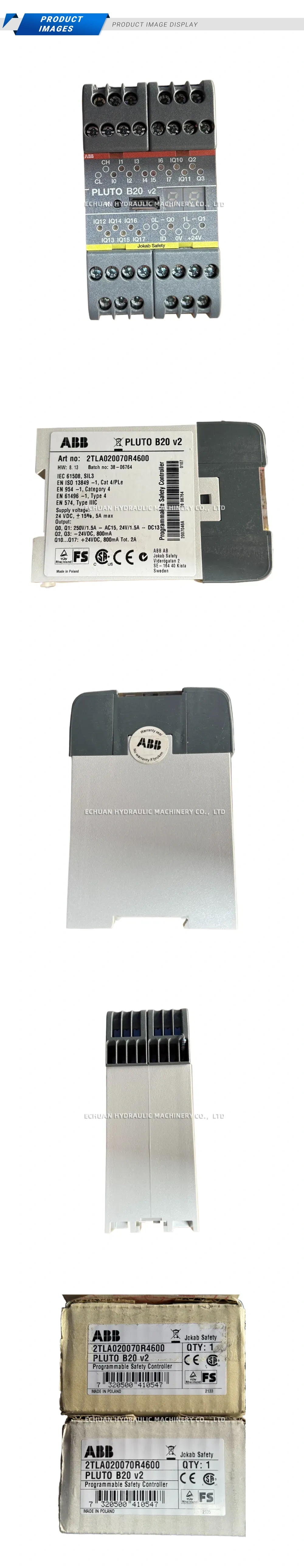 ABB PLUTO B20 v2 Programmable Safety Controller Description