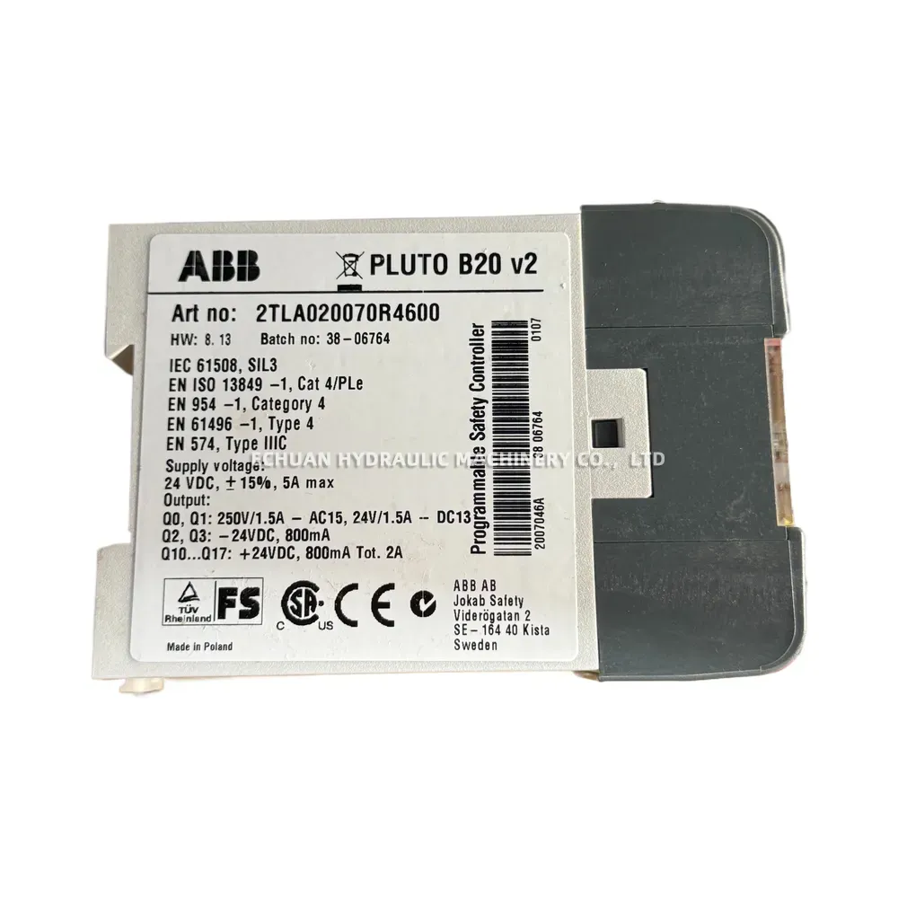 ABB PLUTO B20 v2 Programmable Safety Controller
