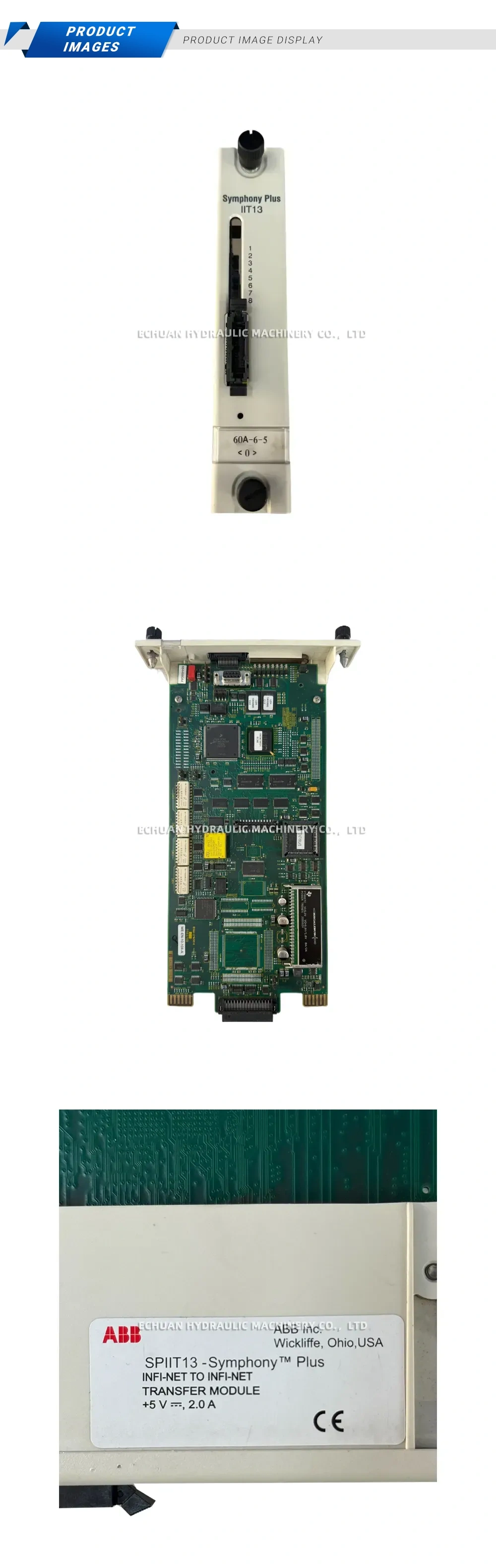 ABB SPIIT13 INFI-NET to INFI-NET Transfer Module Description