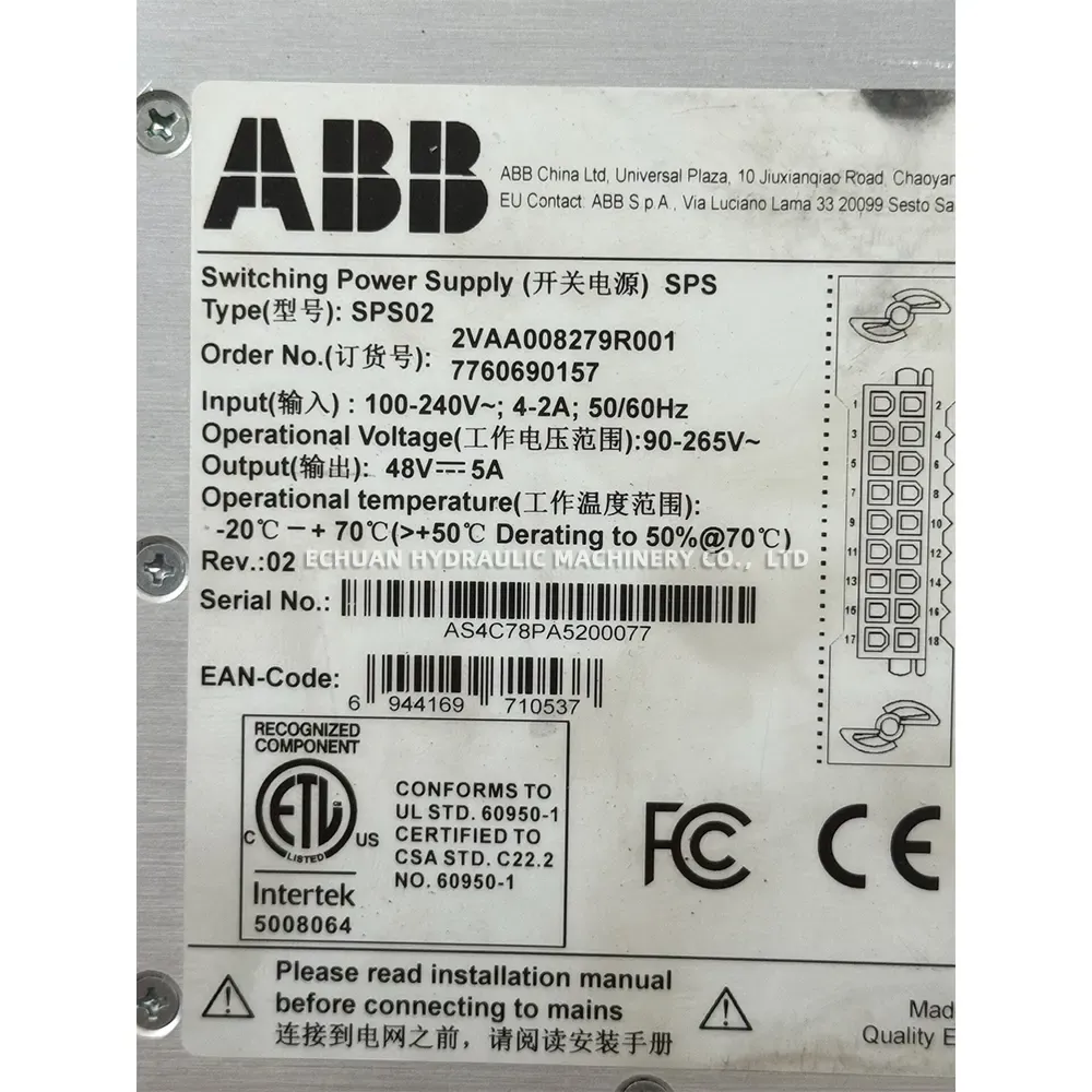 ABB SPS02 Switching Power Supply