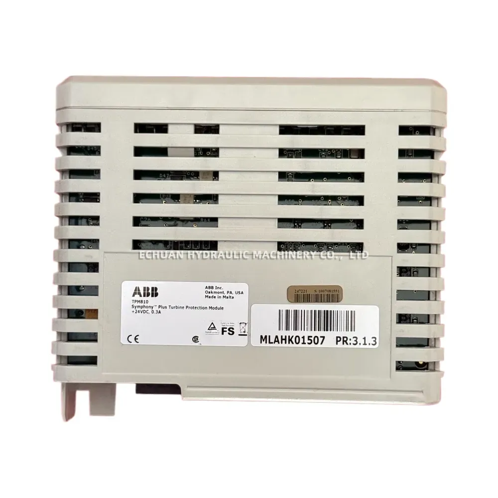ABB TPM810 Symphony Plus Turbine Protection Module