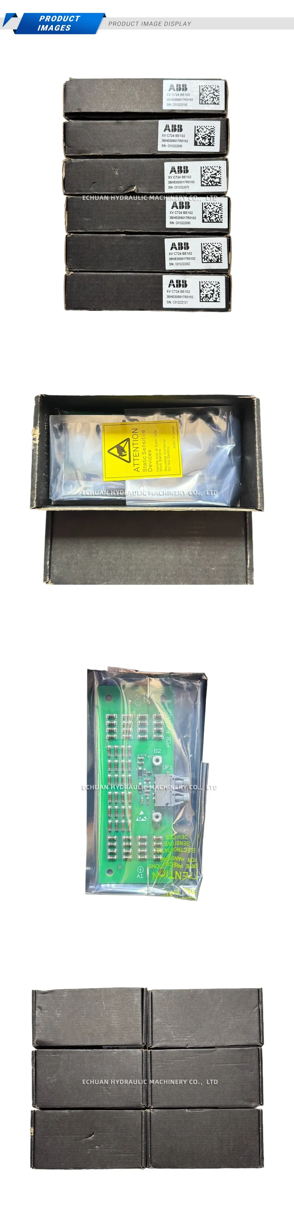 ABB XV C724 BE102 Circuit Board Description