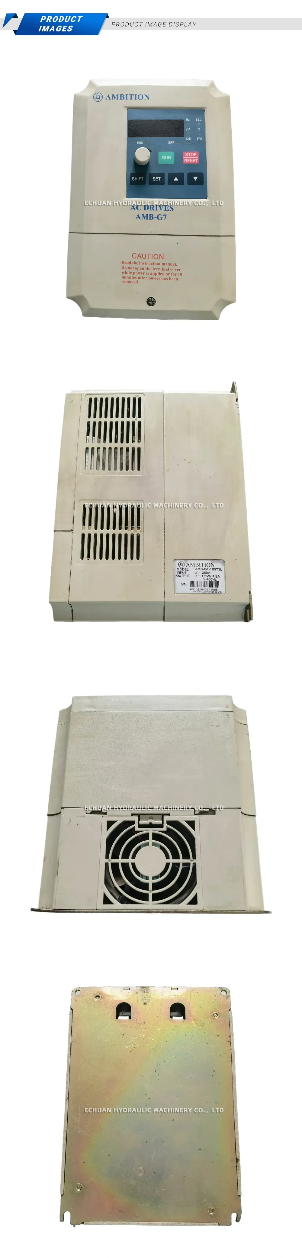 AMBITION AMB-G7-1R5T3L AC Drive Description