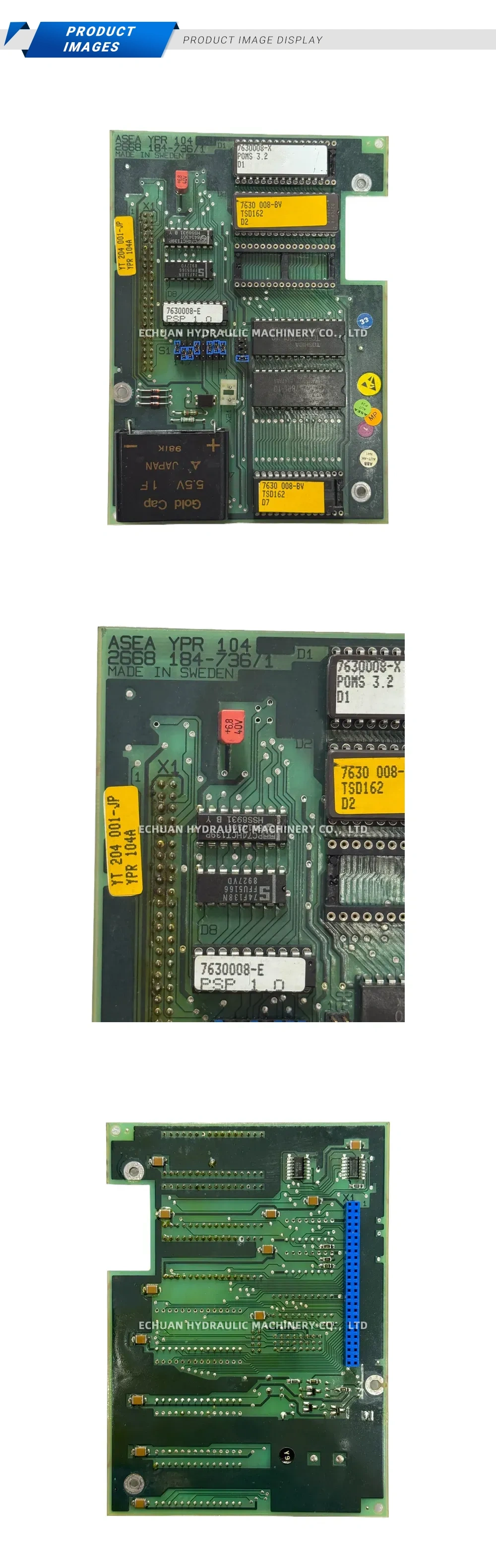 ASEA YPR 104 Industrial Control Circuit Board Description