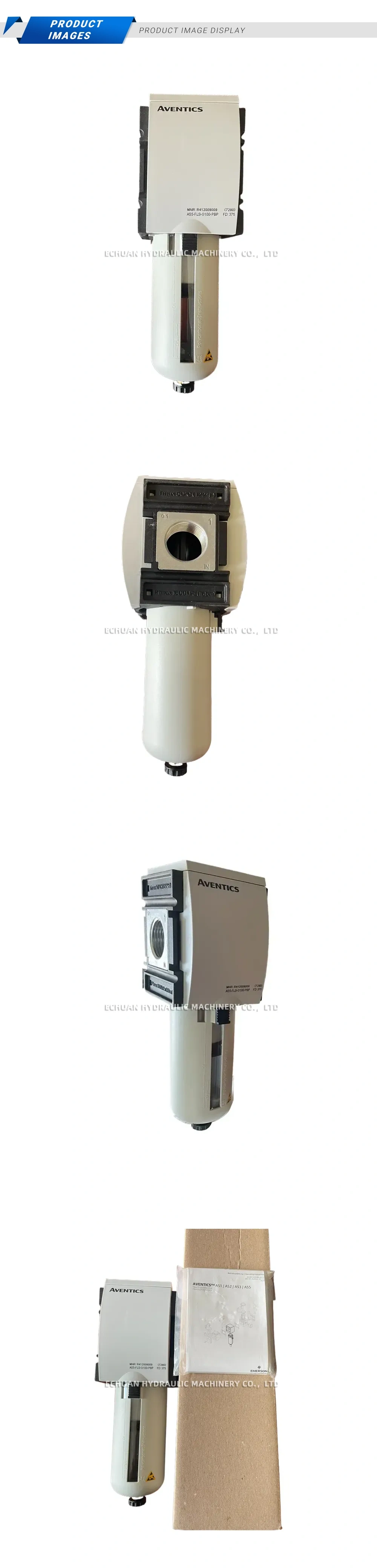 AVENTICS R412009009 Pneumatic Filter Separator Description