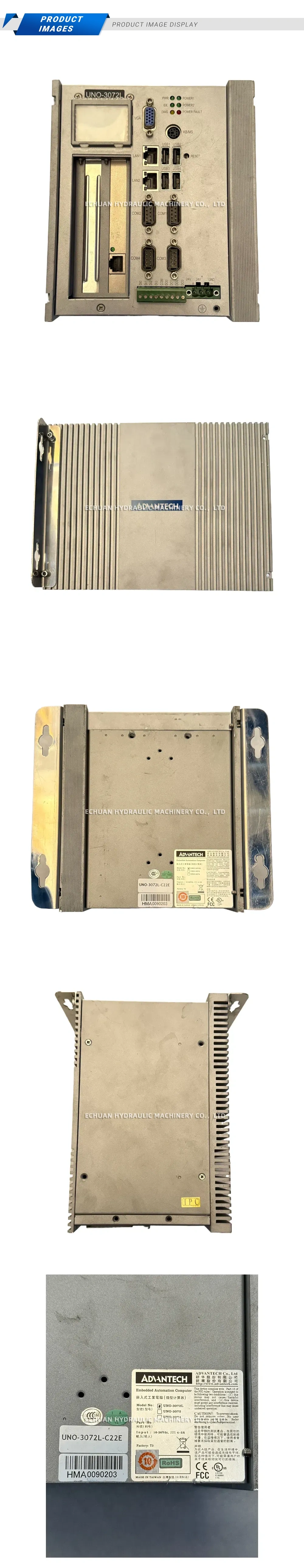 Advantech UNO-3072L-C22E Embedded Automation Computer Description