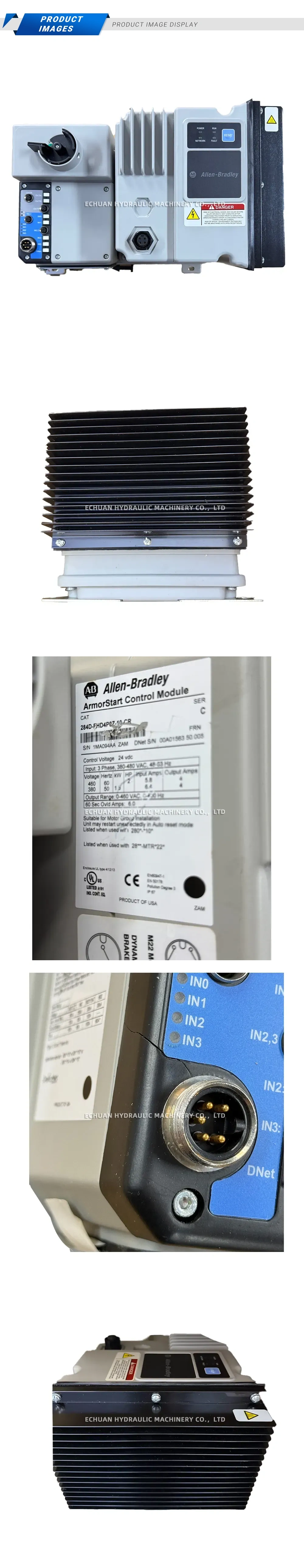 Allen-Bradley 284D-FHD4P0Z-10-CR ArmorStart Control Module Description