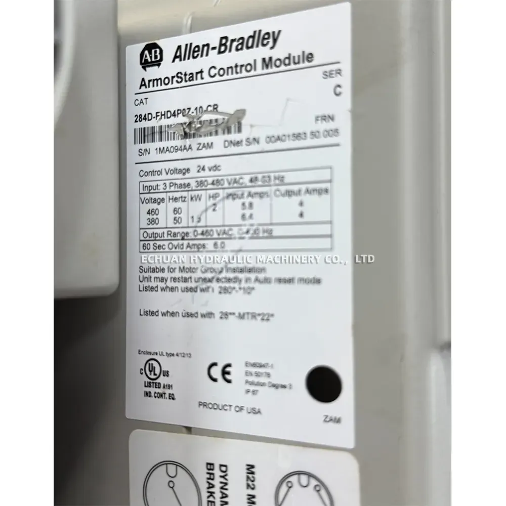Allen-Bradley 284D-FHD4P0Z-10-CR ArmorStart Control Module