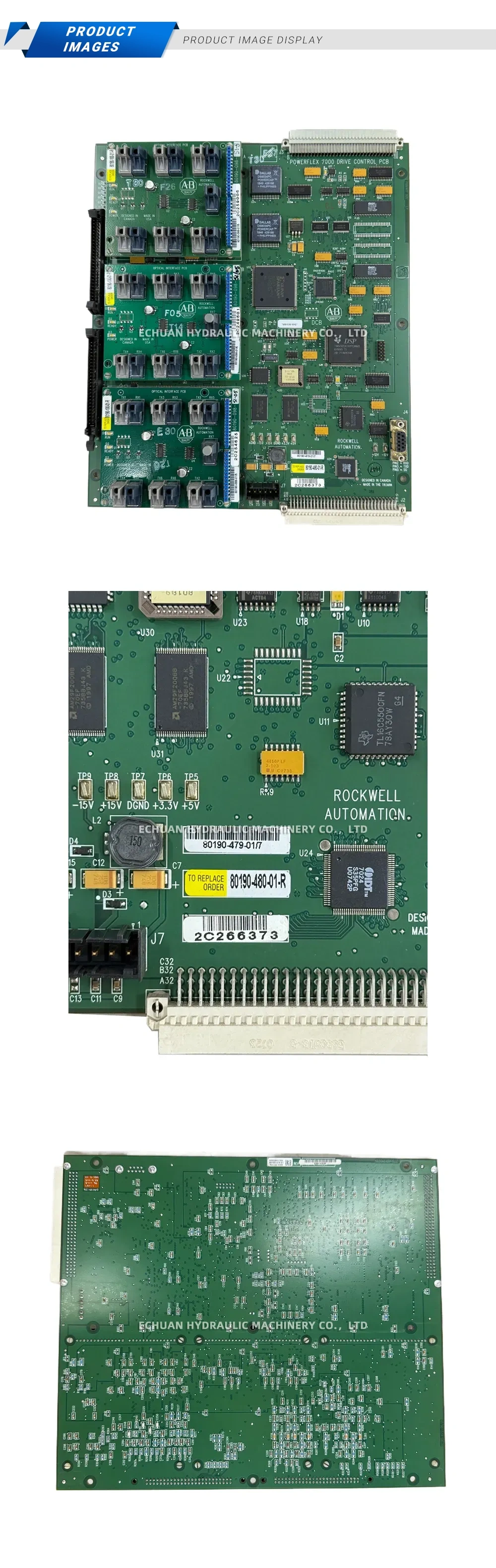 Allen-Bradley 80190-479-01 Drive Control PCB Description
