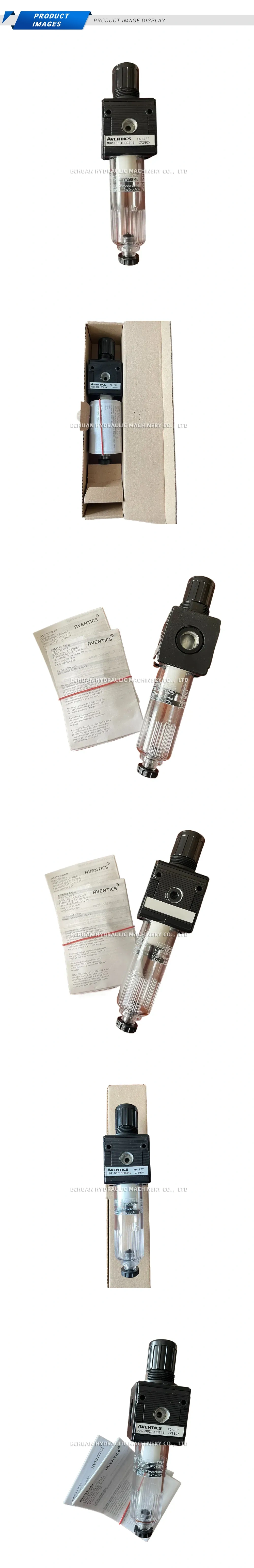 Aventics 0821300343 Pneumatic Filter Regulator Description