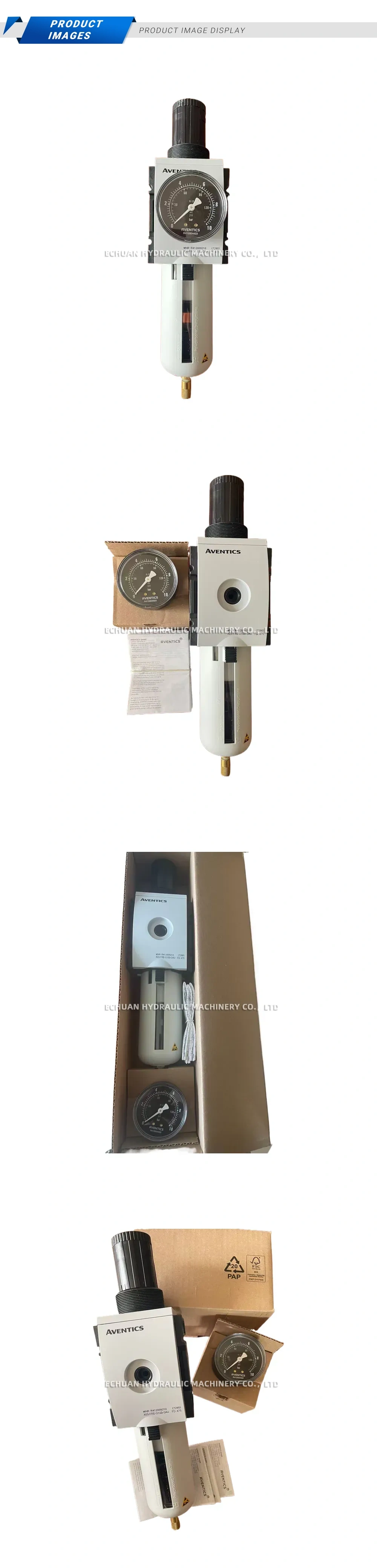 Aventics R412009210 Pneumatic Filter Regulator Description