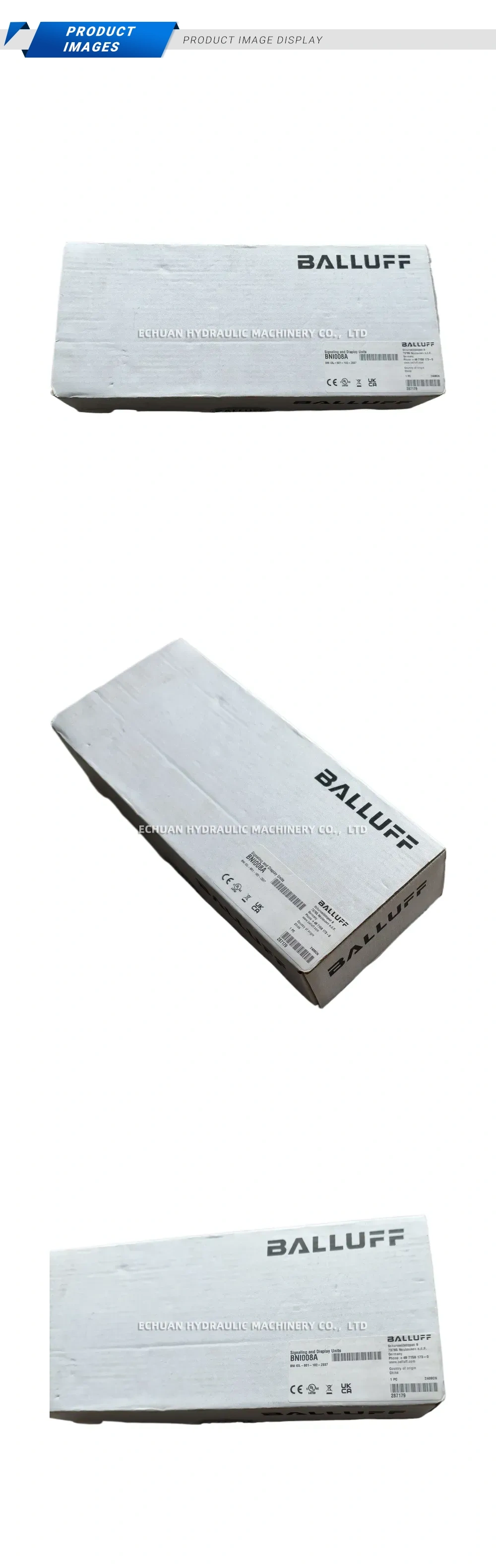 BALLUFF BNI008A Signaling and Display Unit Description