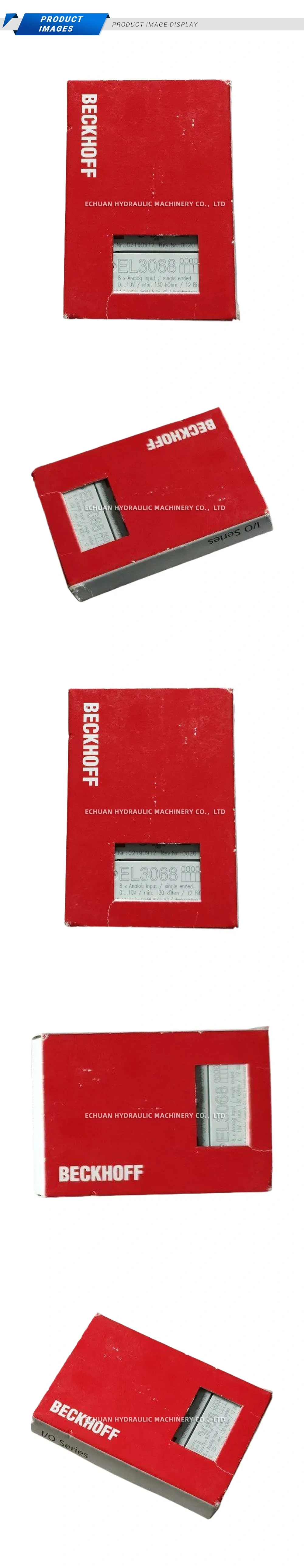 Beckhoff EL3068 Analog Input Terminal Description