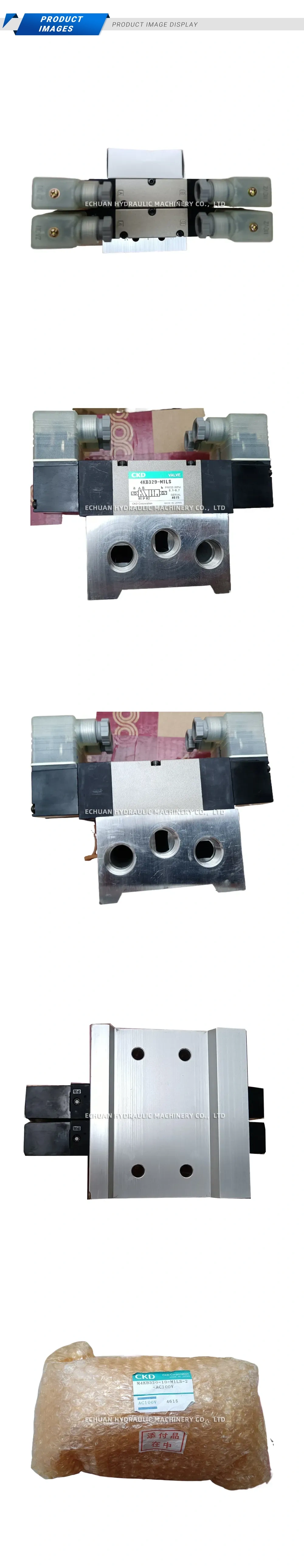 CKD 4KB329-M1LS Pneumatic Solenoid Valve Manifold Assembly Description