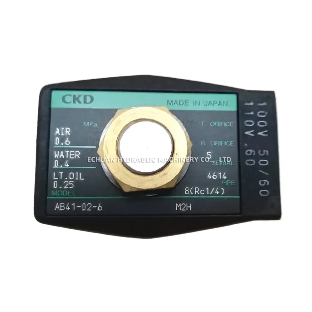 CKD AB41-02-6-M2H Solenoid Valve
