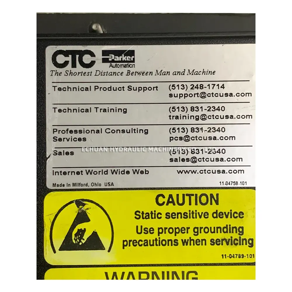 CTC Parker Automation P21-3C2-A6-1D5 Industrial Touchscreen Panel / HMI