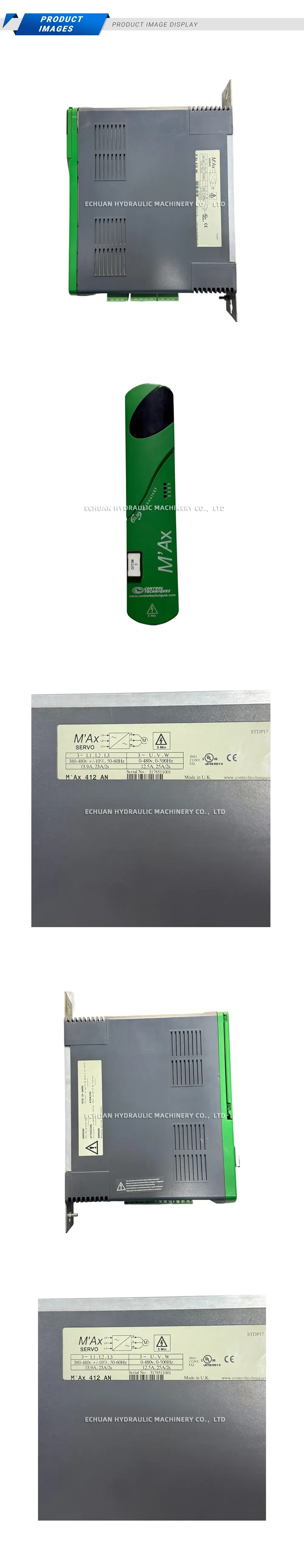 Control Techniques M'Ax 412 AN Servo Drive Description