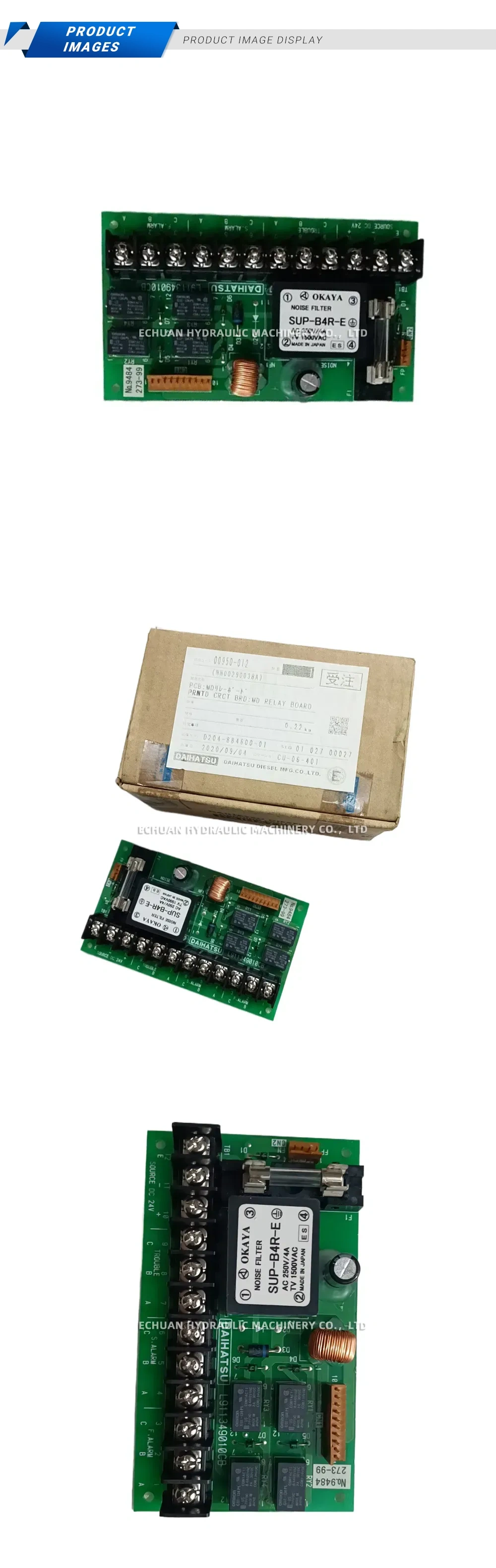 Daihatsu D204-884600-01 MD Relay Board Description