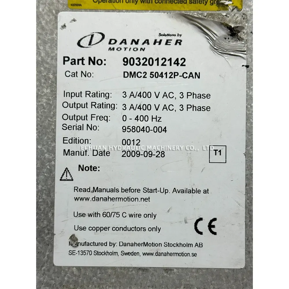Danaher Motion DMC2 50412P-CAN Servo Drive