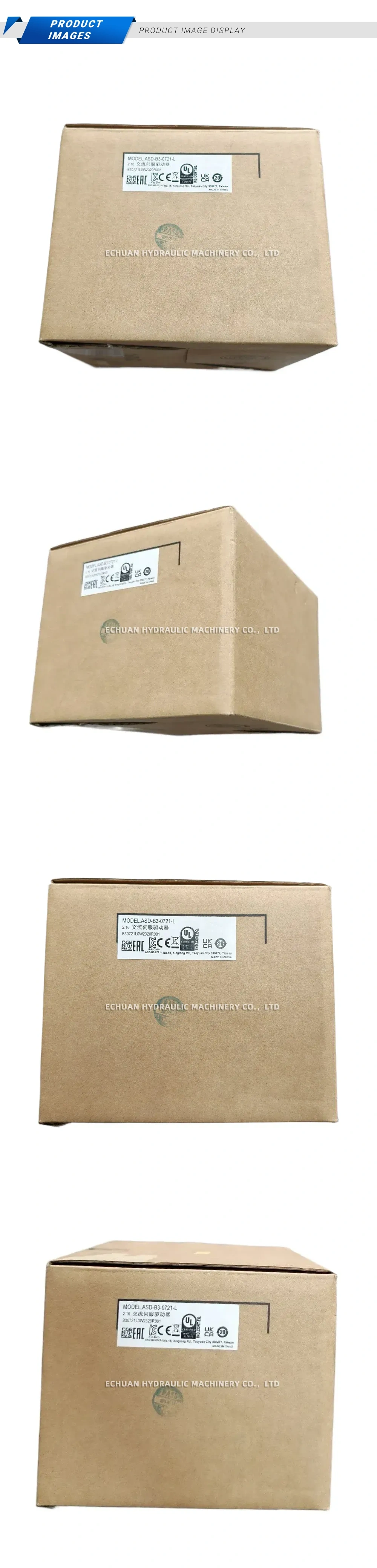 Delta ASD-B3-0721-L AC Servo Drive Description