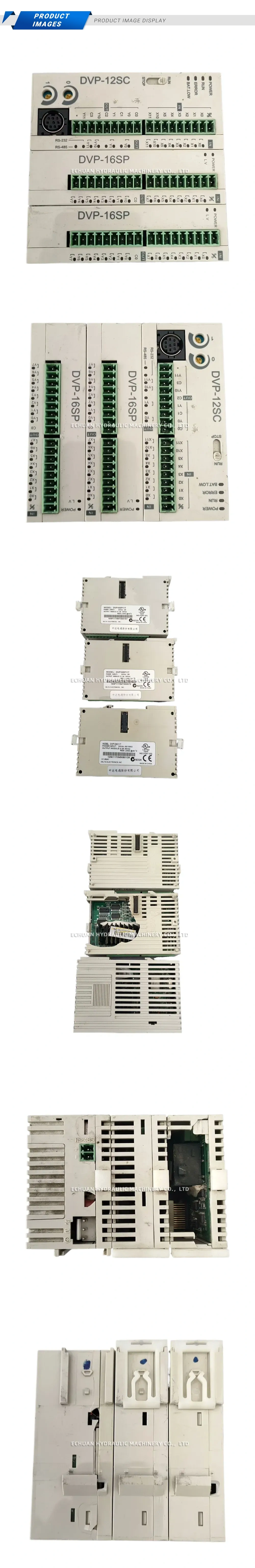 Delta DVP-12SC, DVP-16SP PLC Module Description