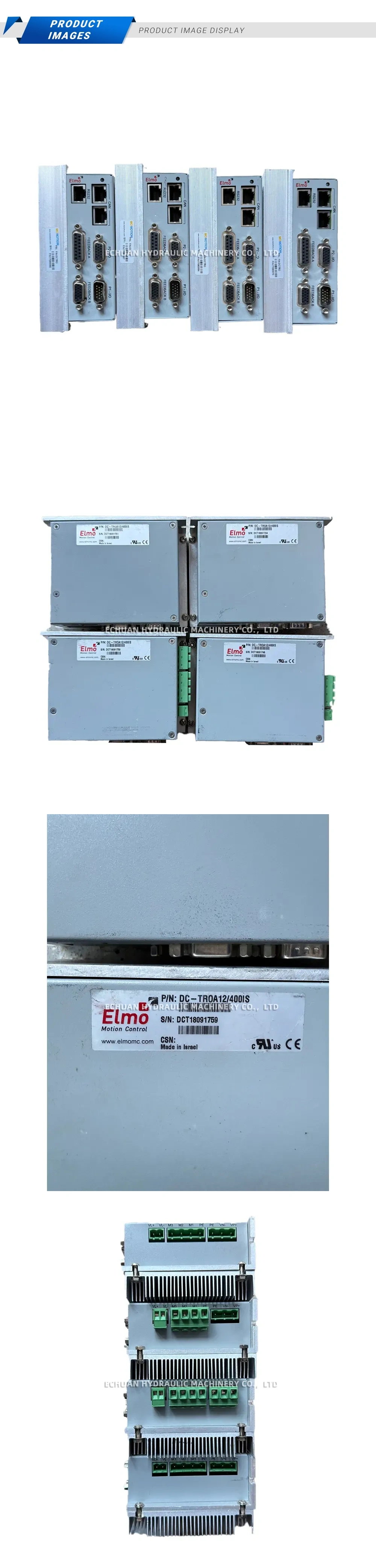 Elmo DC-TROA12/400IS Digital Servo Drive Description
