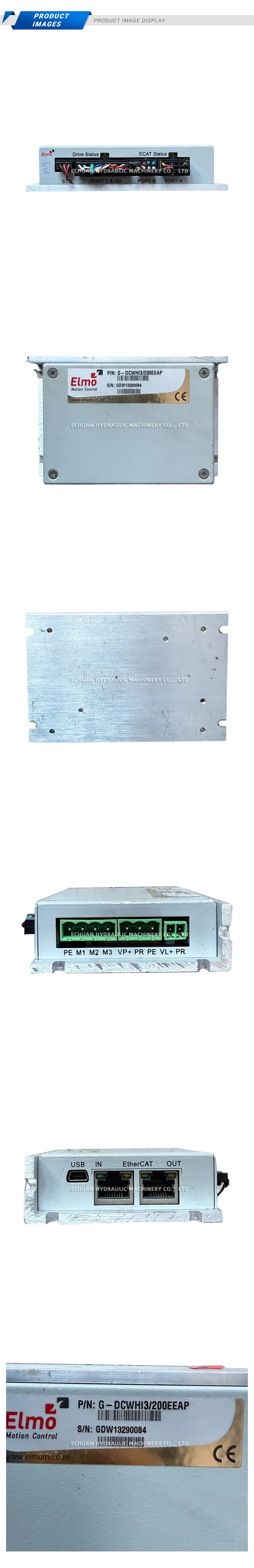 Elmo G-DCWHI3/200EEAP EtherCAT Servo Drive Description