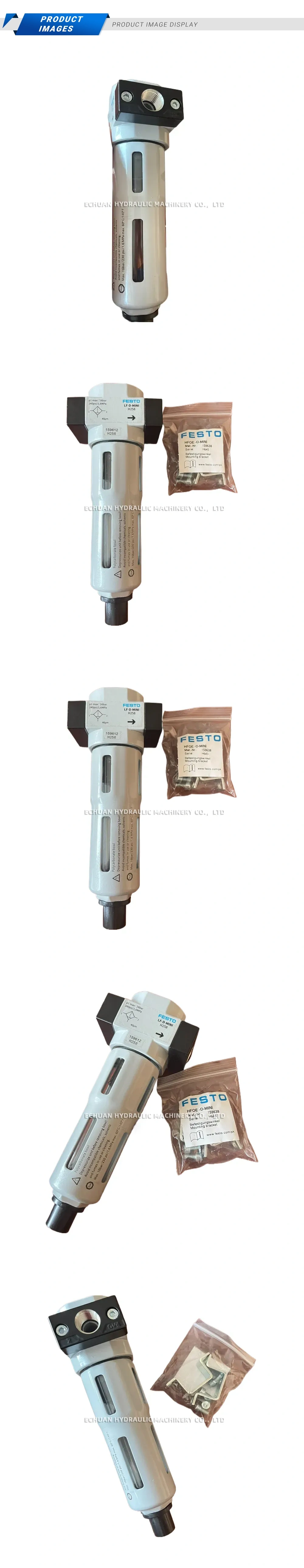 FESTO LF-D-MINI Compressed Air Filter Description