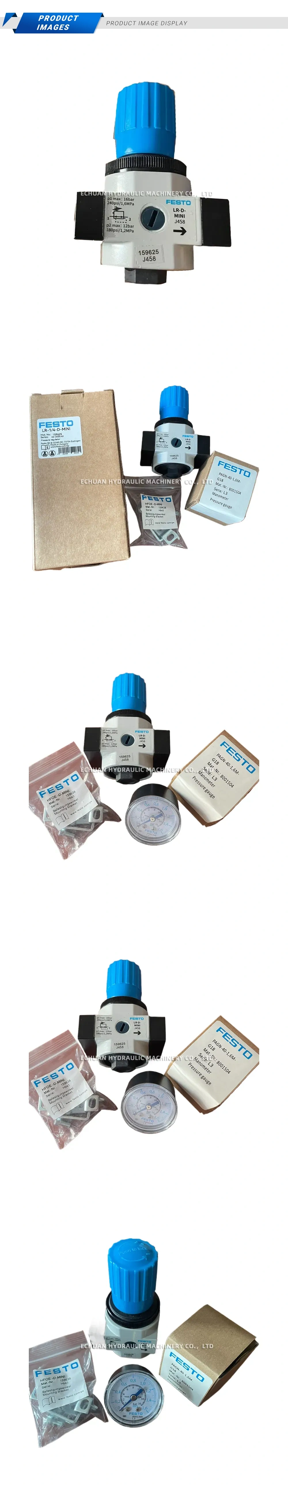 FESTO LR-D-MINI Pressure Regulator Description