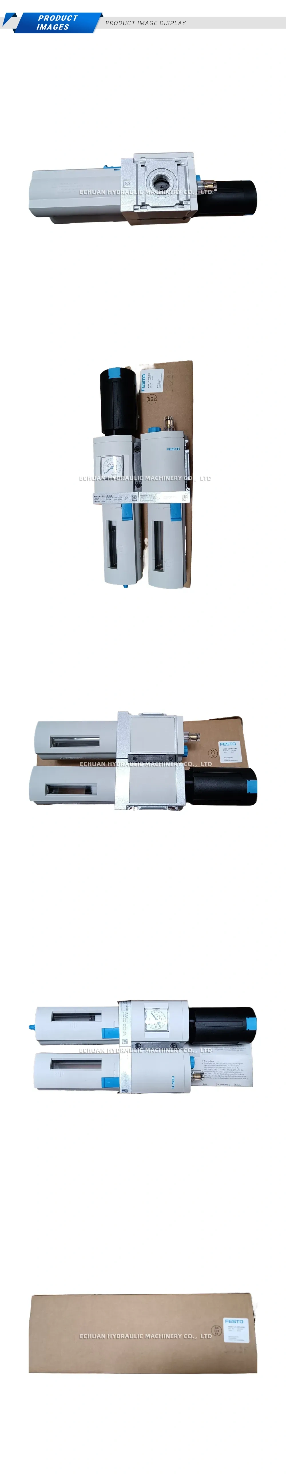 FESTO MS6-LFR-1/2-D7-E-U-MP-WD Pneumatic Service Unit Combination (Filter Regulator and Lubricator) Description