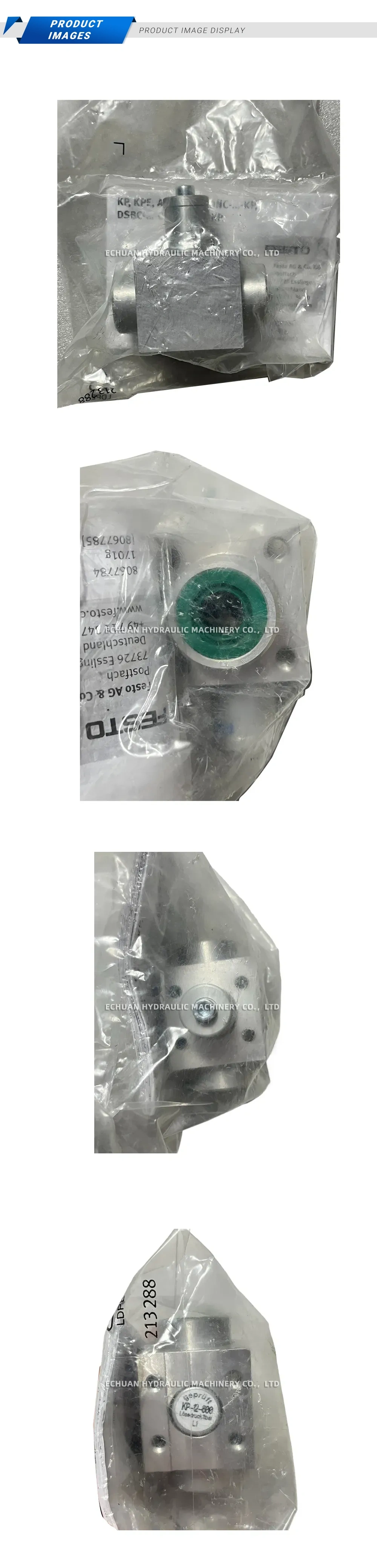 Festo KP-2-500 Pneumatic Clamping Unit Description