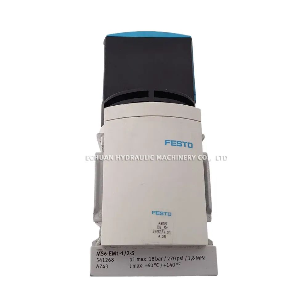 Festo MS6-EM1-1/2-S Solenoid Shut-off Valve