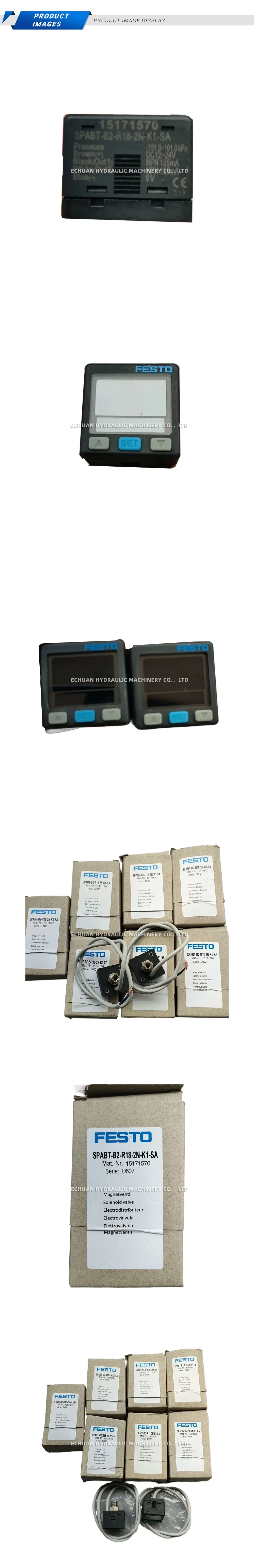 Festo SPABT-B2-R18-2N-K1-SA Digital Pressure Sensor Description