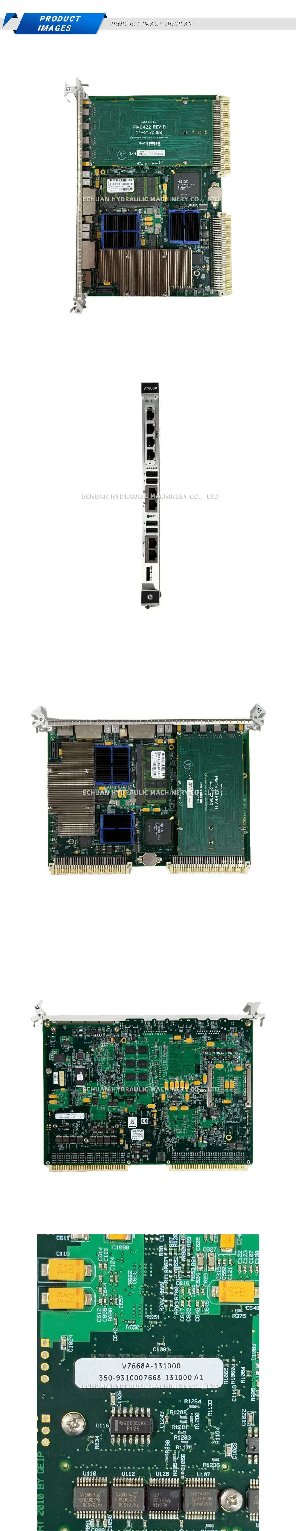 GE Intelligent Platforms V7668A-131000 3U VME Single Board Computer Description
