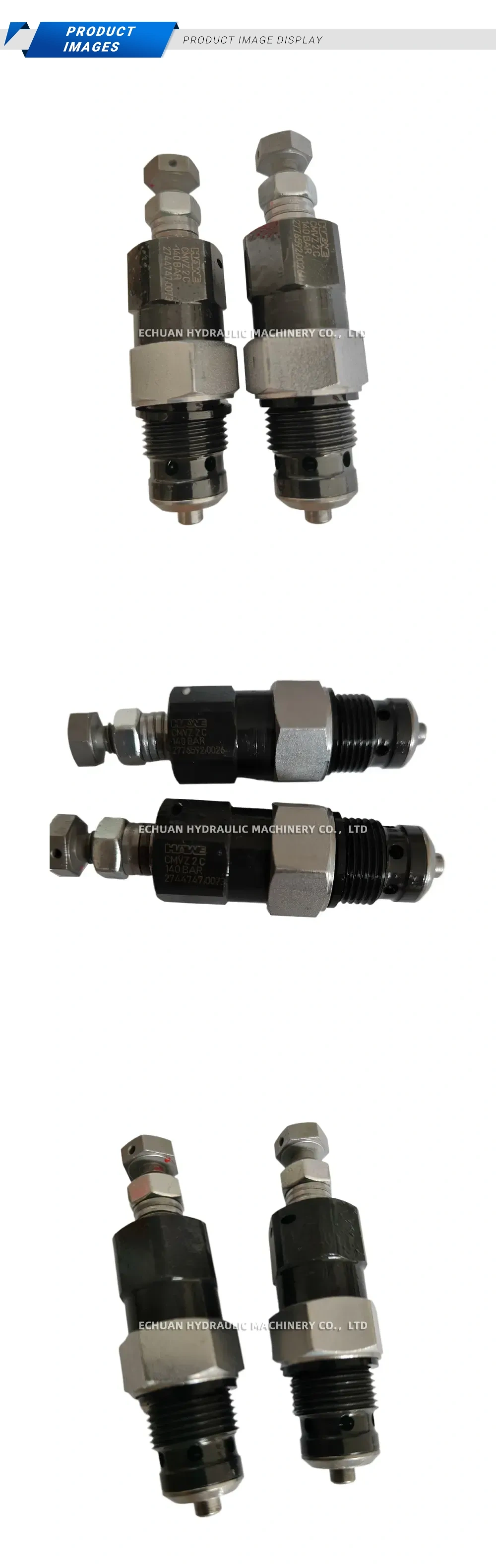 HAWE CMVZ 2 C Hydraulic Pressure Relief Valve Description