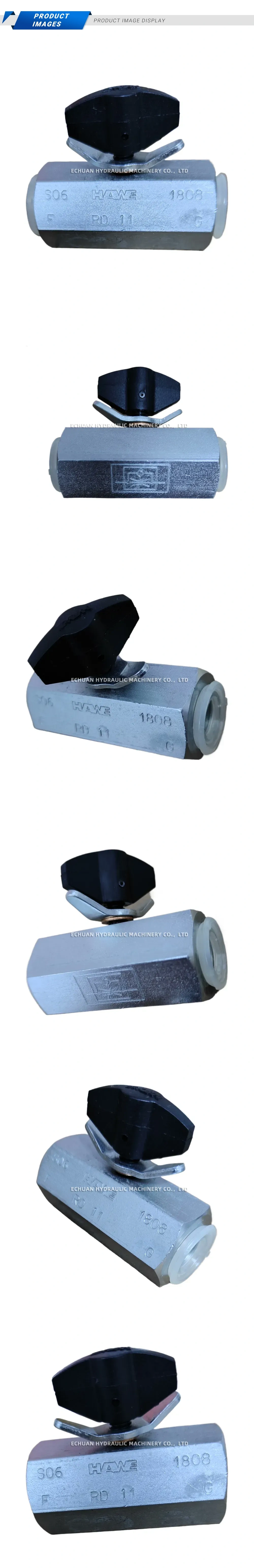 HAWE RD 11 Hydraulic Check Valve Description