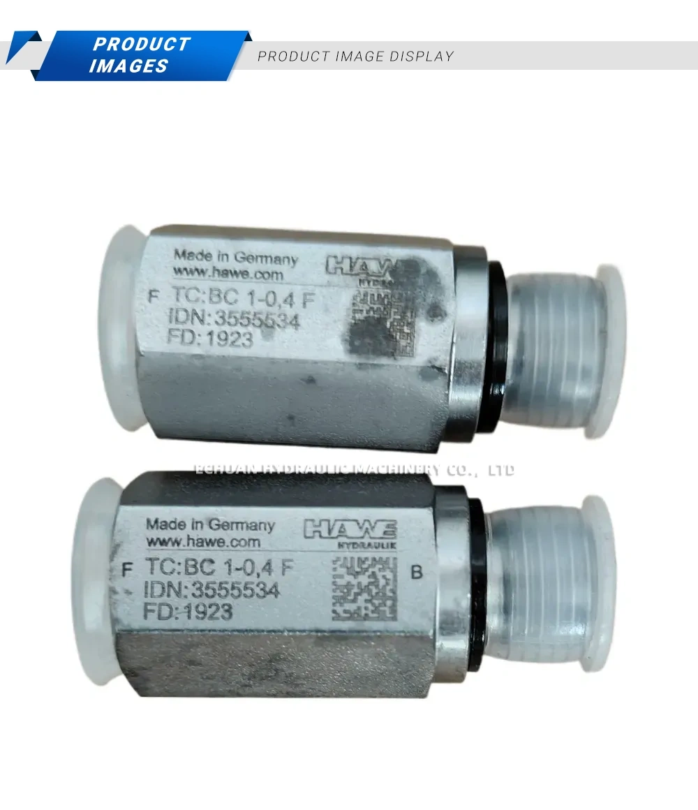 HAWE TC:BC 1-0,4 F Hydraulic Throttle Check Valve Description