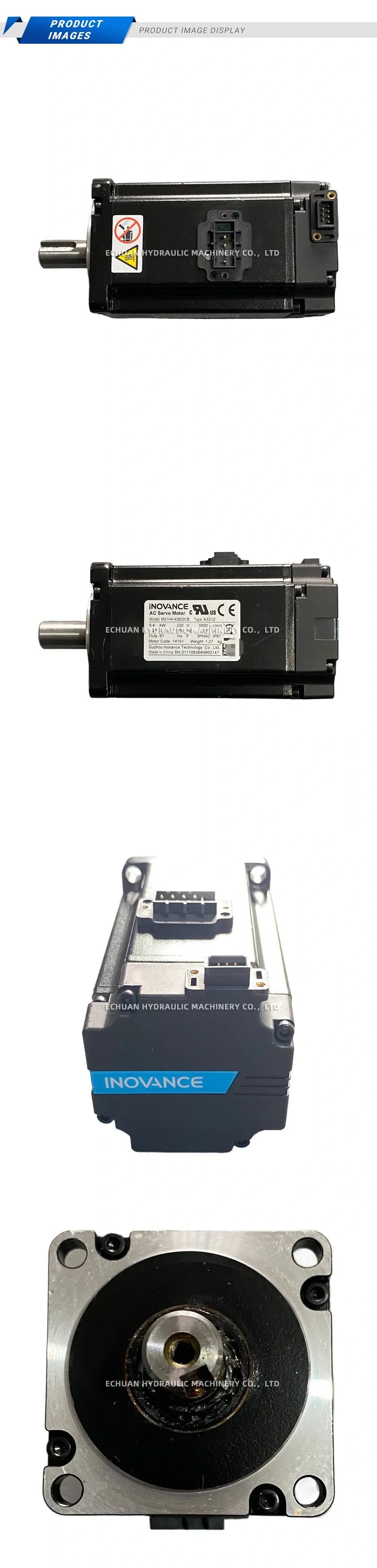 INOVANCE MS1H4-40B30CB AC Servo Motor Description