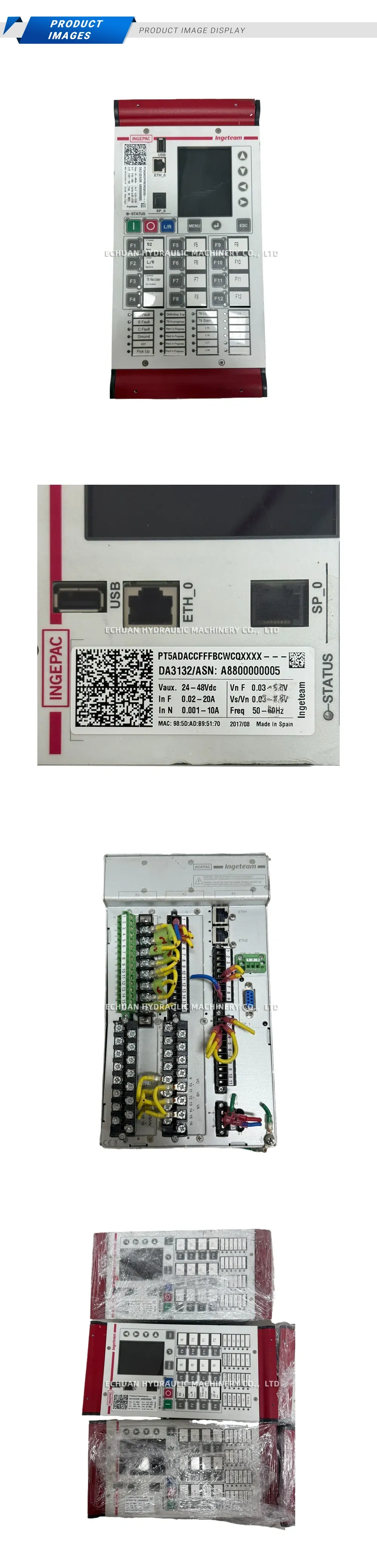 Ingeteam DA3132 Protection Relay / Automation Controller Description