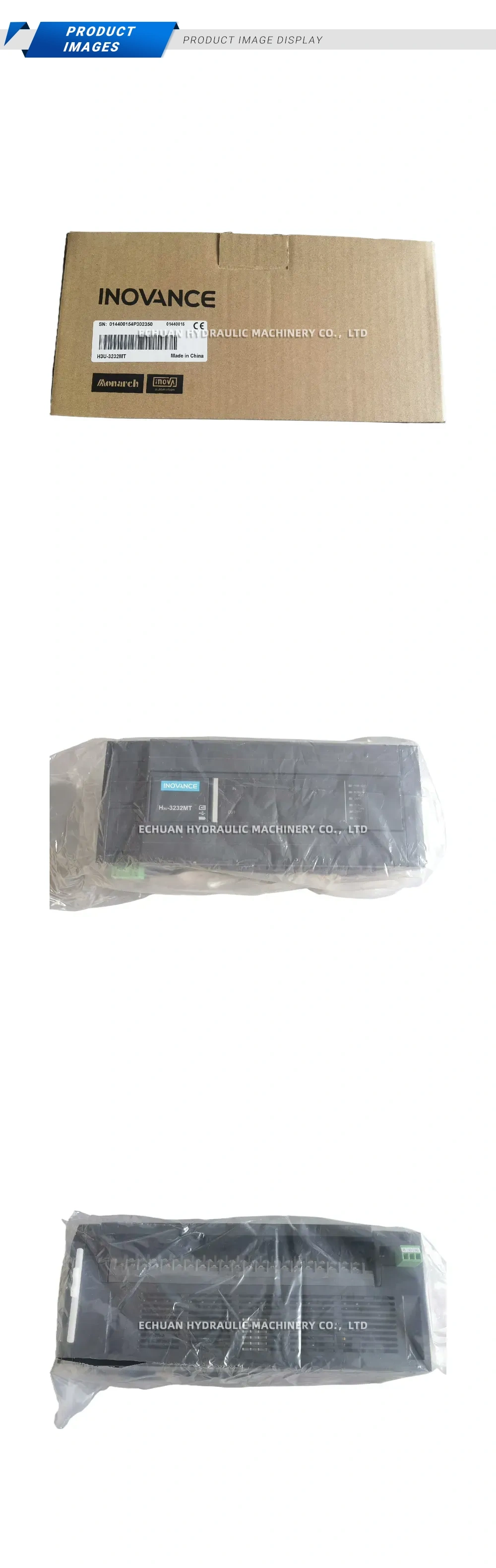 Inovance H3U-3232MT Programmable Logic Controller (PLC) Description