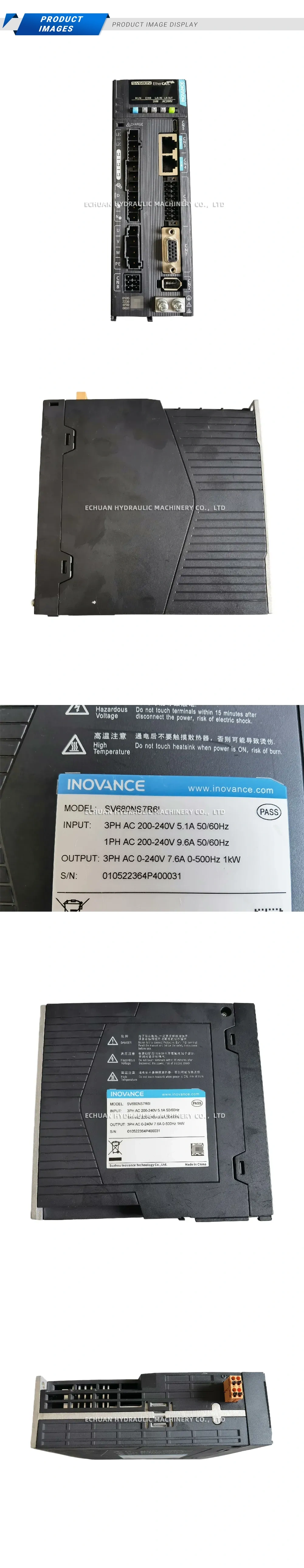 Inovance SV680NS7R6I AC Servo Drive Description