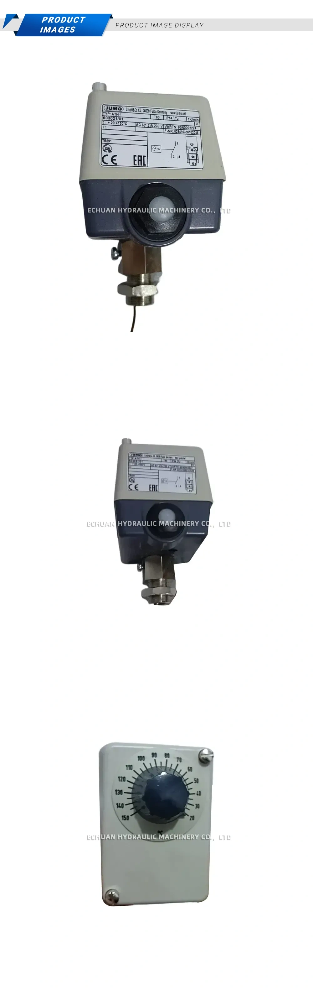JUMO ATH-1 Limit Thermostat Description
