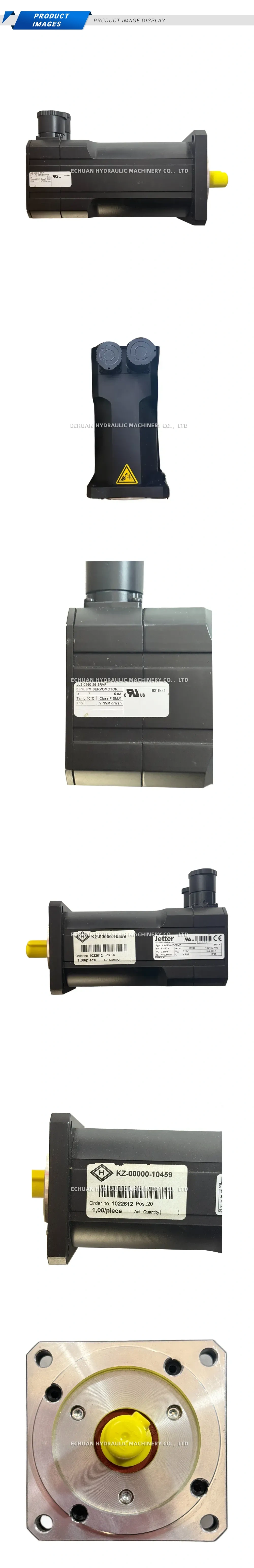 Jetter JL3-0250-25-3RVP 3 Phase Permanent Magnet Servo Motor Description
