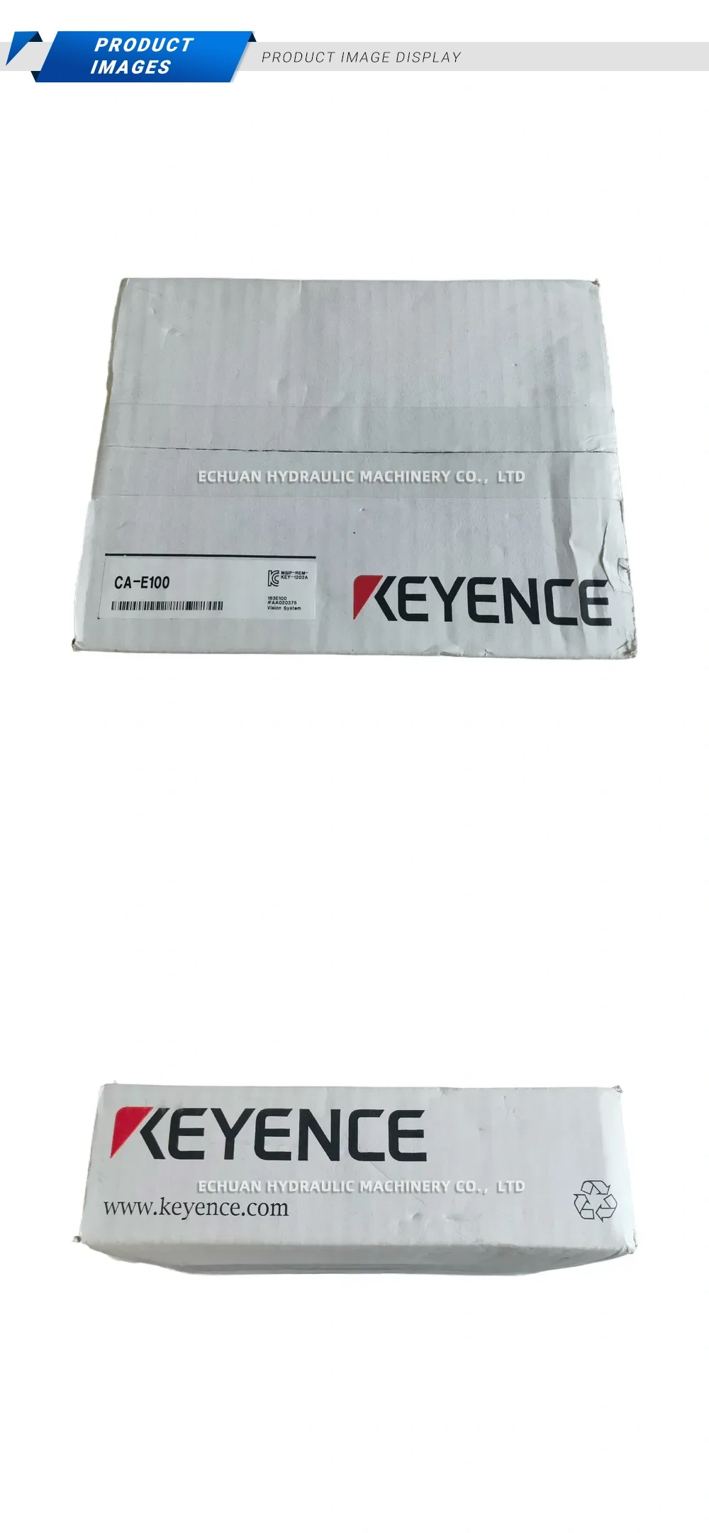 KEYENCE CA-E100 Vision System Unit Description