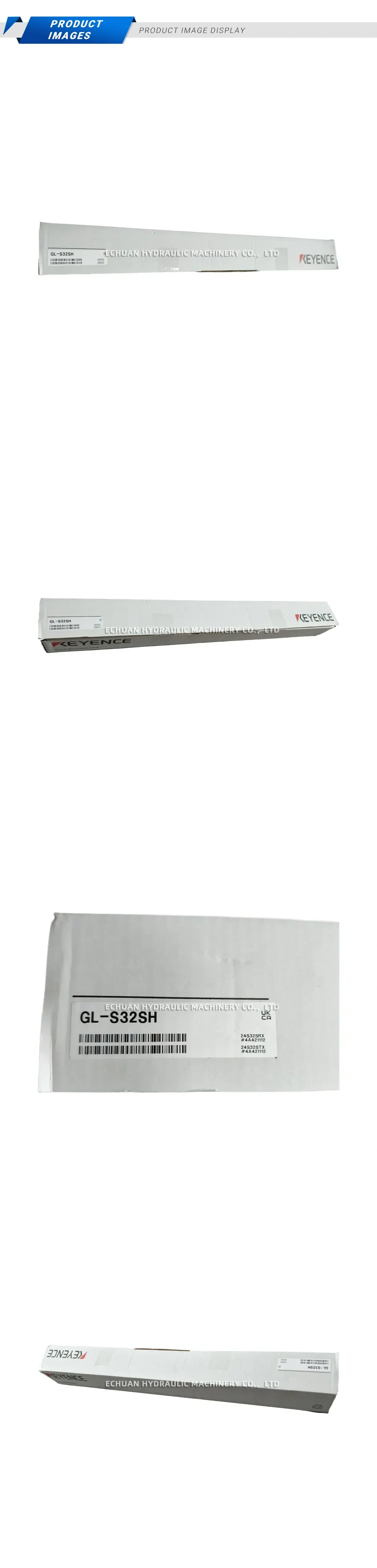 KEYENCE GL-S32SH Safety Light Curtain Receiver Description