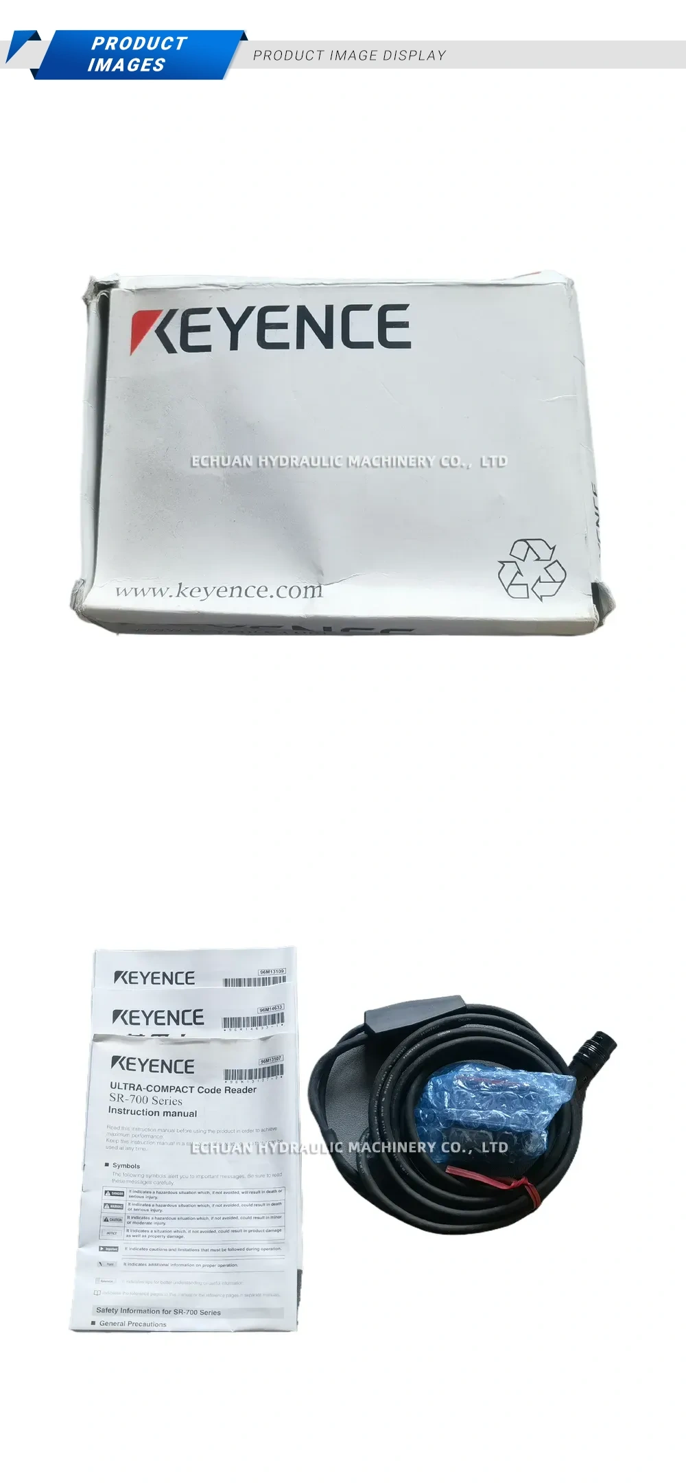 KEYENCE SR-700HA Ultra-Compact Code Reader Description