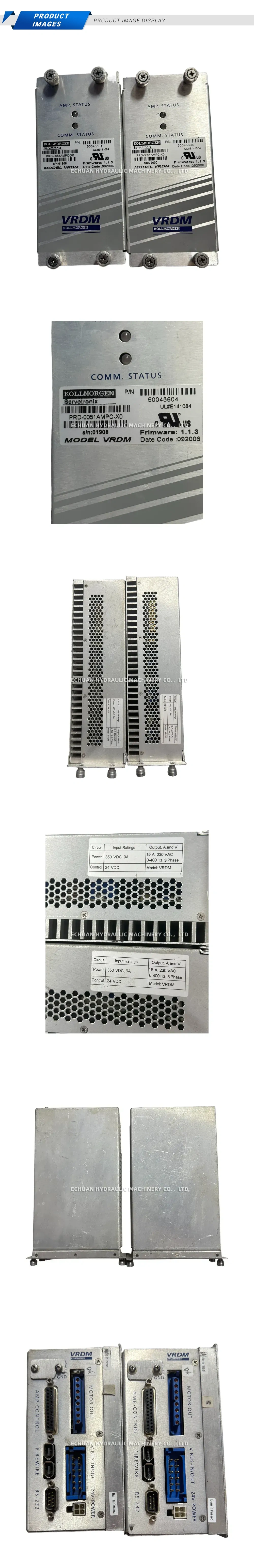 Kollmorgen PRD-0051AMPC-X0 Servo Amplifier Description