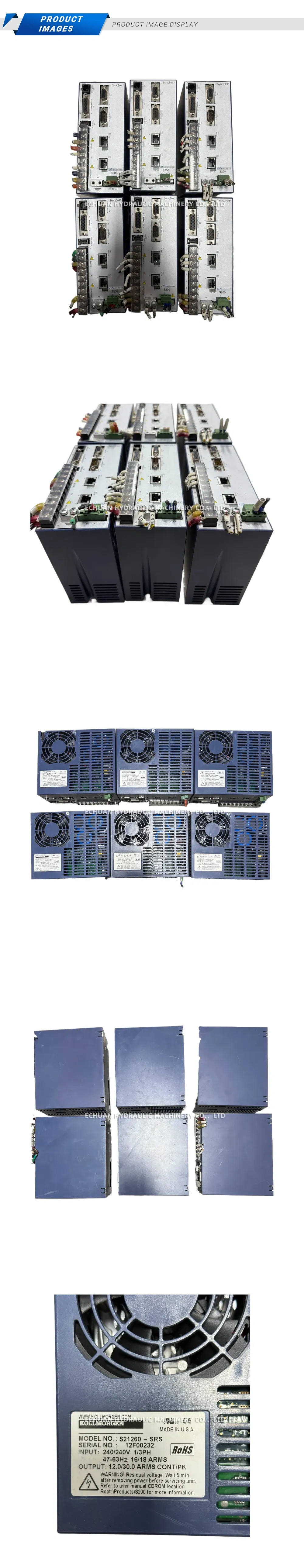 Kollmorgen S21260-SRS Servo Drive Description
